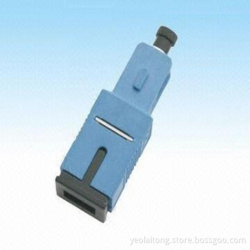 SC MF fiber-optic attenuator, simple and reliable structure